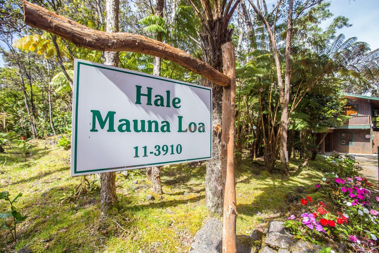Hale Mauna Loa Upper Level With Shared Hot Tub Volcano Exterior foto